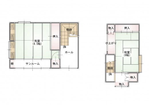 ２階間取り図