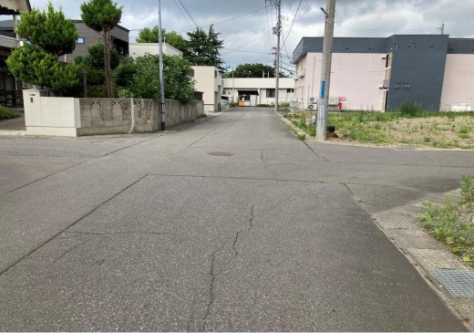 前面道路
