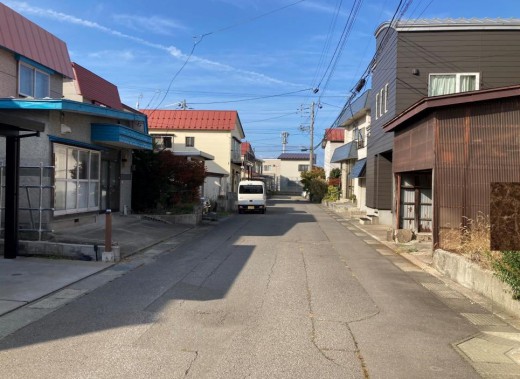 前面道路
