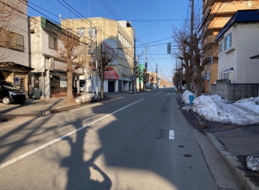 前面道路