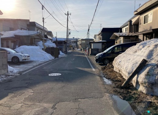 前面道路