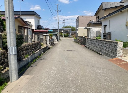 前面道路