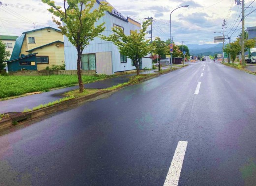 前面道路