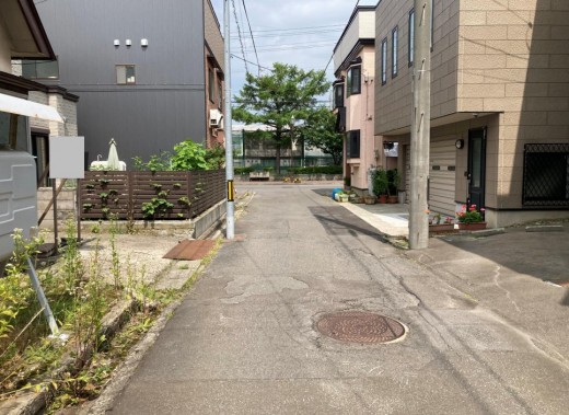 前面道路