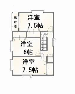 ２F平面図