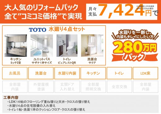 リフォームパック