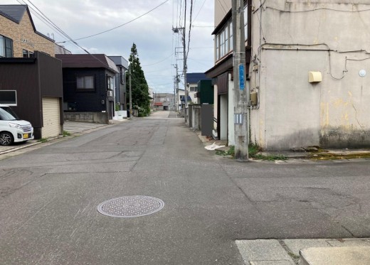 前面道路