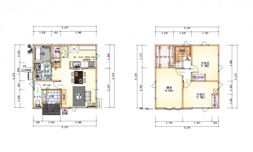 プラン例　間取図
