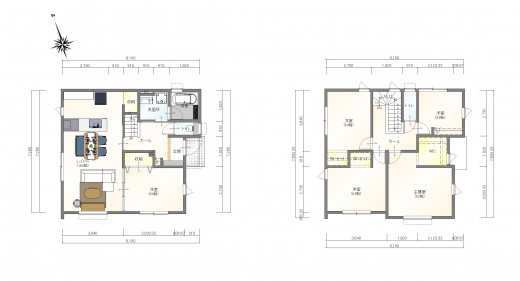 プラン例　間取図