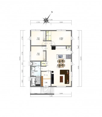 プラン例　間取図