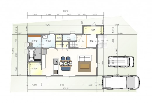 プラン例 配置図