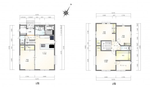 プラン例　間取図