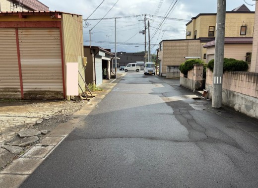 前面道路